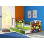 Otroška postelja 4kids Yummy Vlak